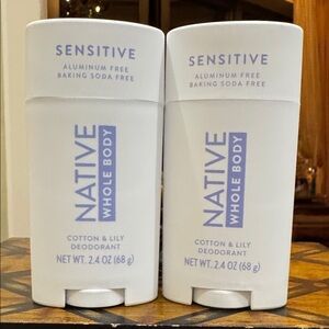 Native (2) Whole Body Sensitive Deodorant